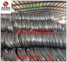 貴州畢節熱鍍鋅鋼絲廠家2.4mm3mm